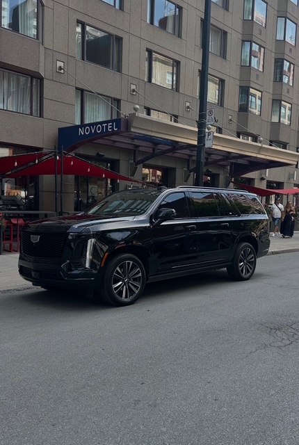 Chauffeur service — Montréal → Ottawa